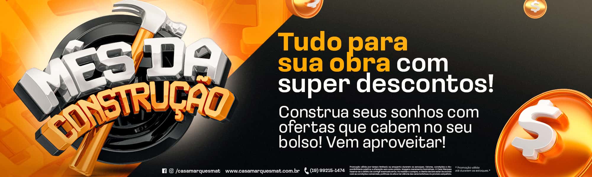 Banner mês da construção