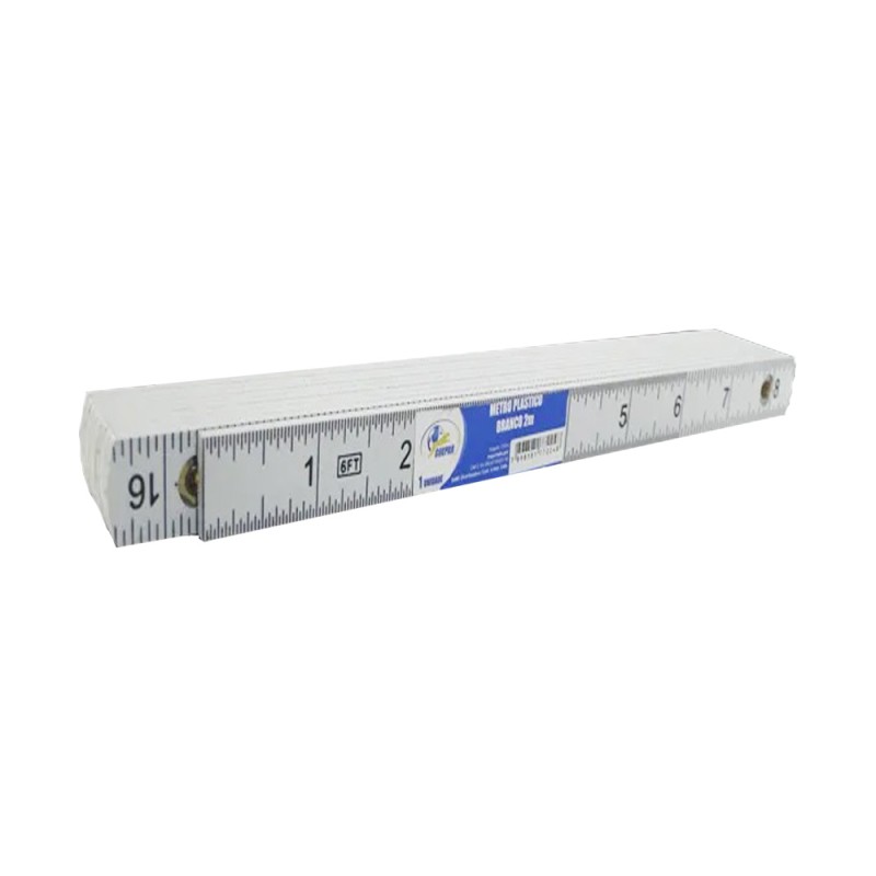Imagem do produto Guepar Metro Plástico 2 m Branco