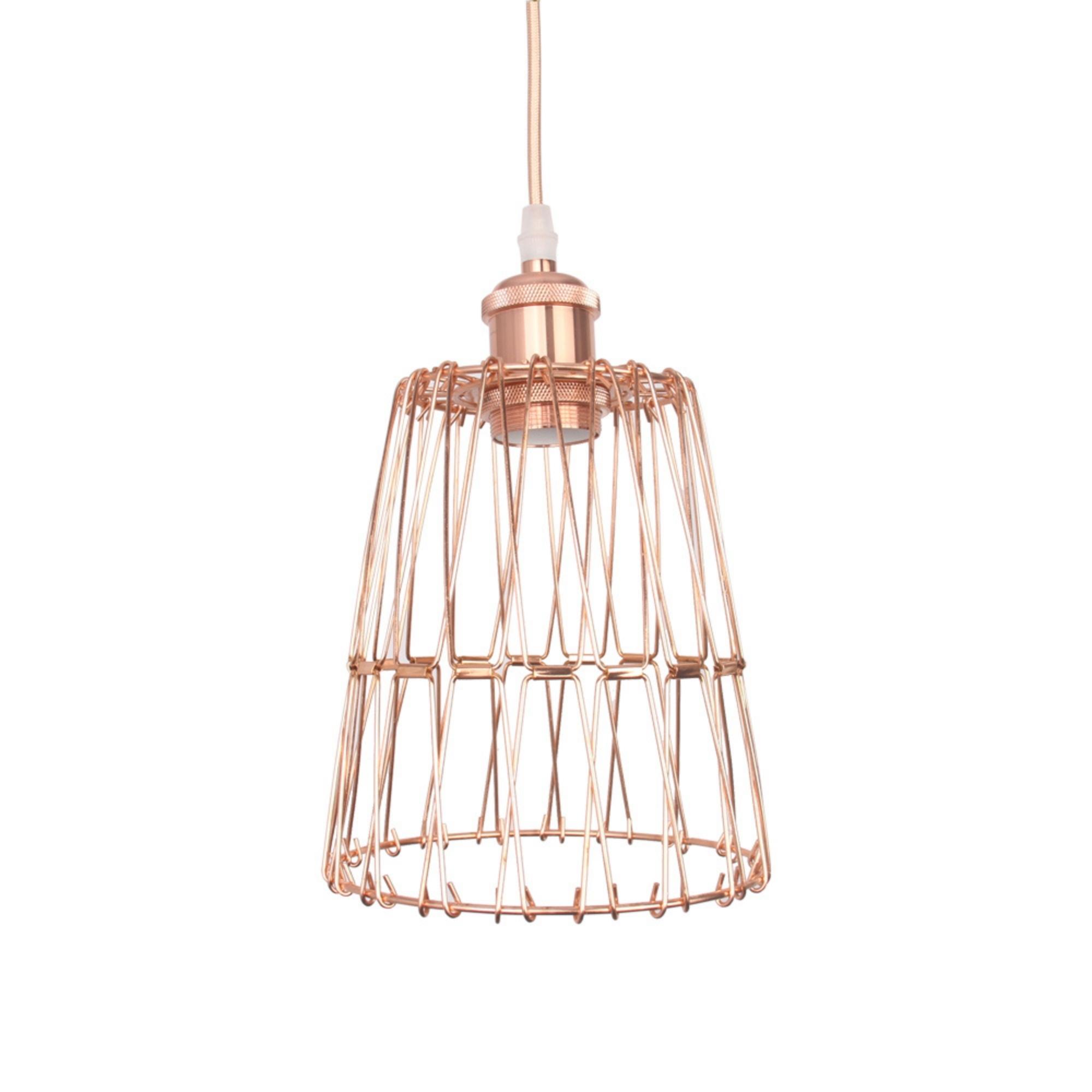 Imagem do produto Delis Cúpula Metal Variável Rosé