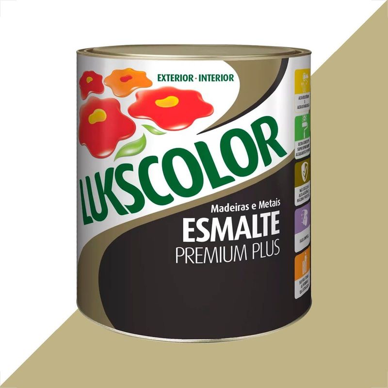 Imagem do produto Lukscolor Esmalte Premium Areia Intenso 900ml