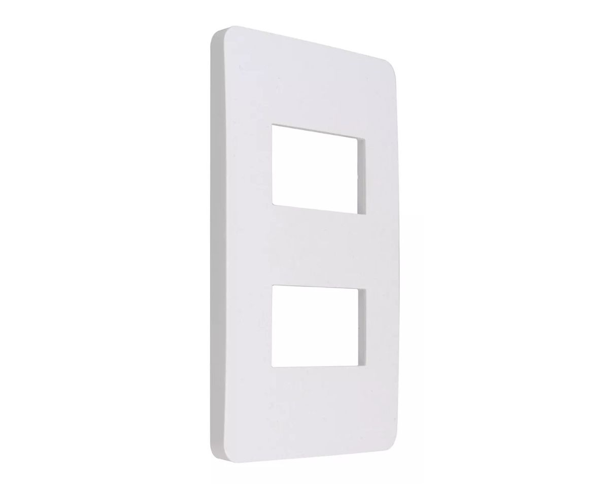 Imagem do produto Pial Legrand Placa 4X2 com 2 Postos Distanciados Zeffia Branco