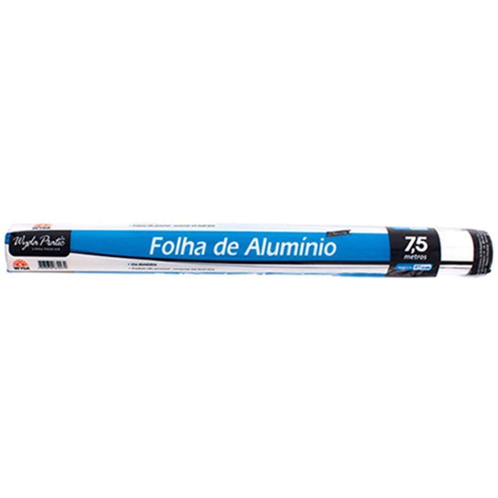 Imagem do produto Foxlux Folha de Alumínio em Rolo 45 cm x 7,5 m