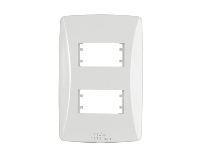 Imagem do produto Mec Tronic Placa 4x2 2 Módulos Petra