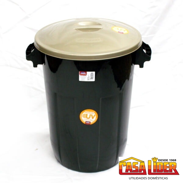 Imagem do produto Plasutil Cesto de Lixo Black P 31/32,5 L
