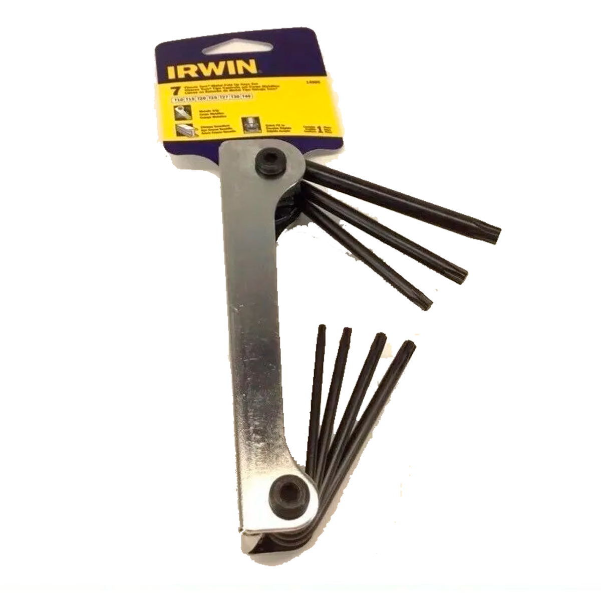 Imagem do produto Irwin Jogo 7 Peças de Chaves Torx Tipo Canivete T10 a T40 IW14906