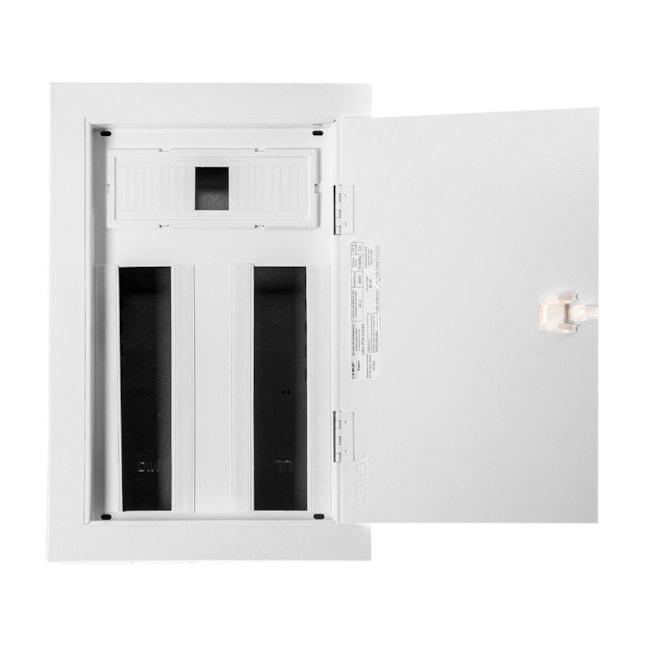 Imagem do produto Pial Cemar Legrand Quadro de Distribuição Universal Metal 44 DIN / 32 NEMA 100A Branco Sobrepor