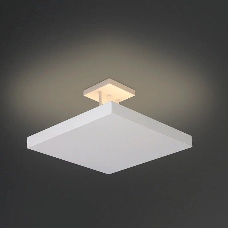 Imagem do produto Real Lustres Pendente Luz Indireta 40 x 40 Branco Texturizado - 100/40