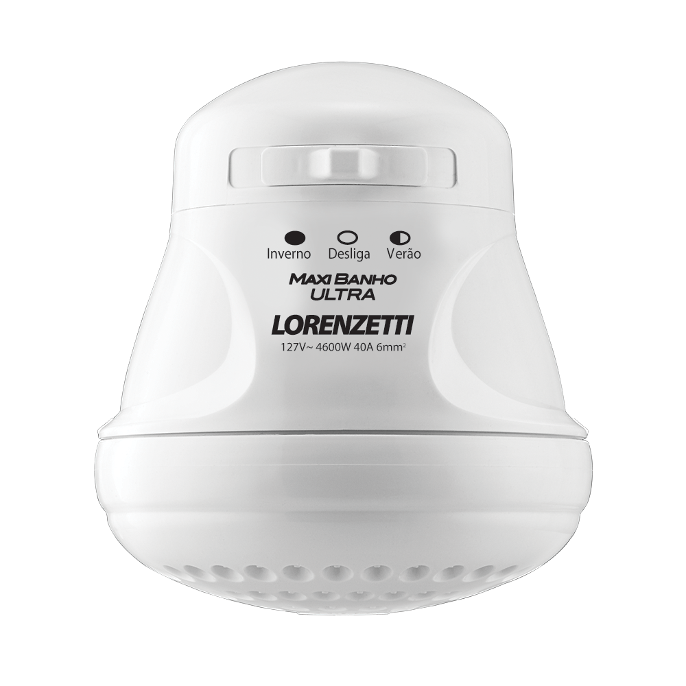 Imagem do produto Lorenzetti Maxi Banho Chuveiro Elétrico Multitemperatura 127V Branco