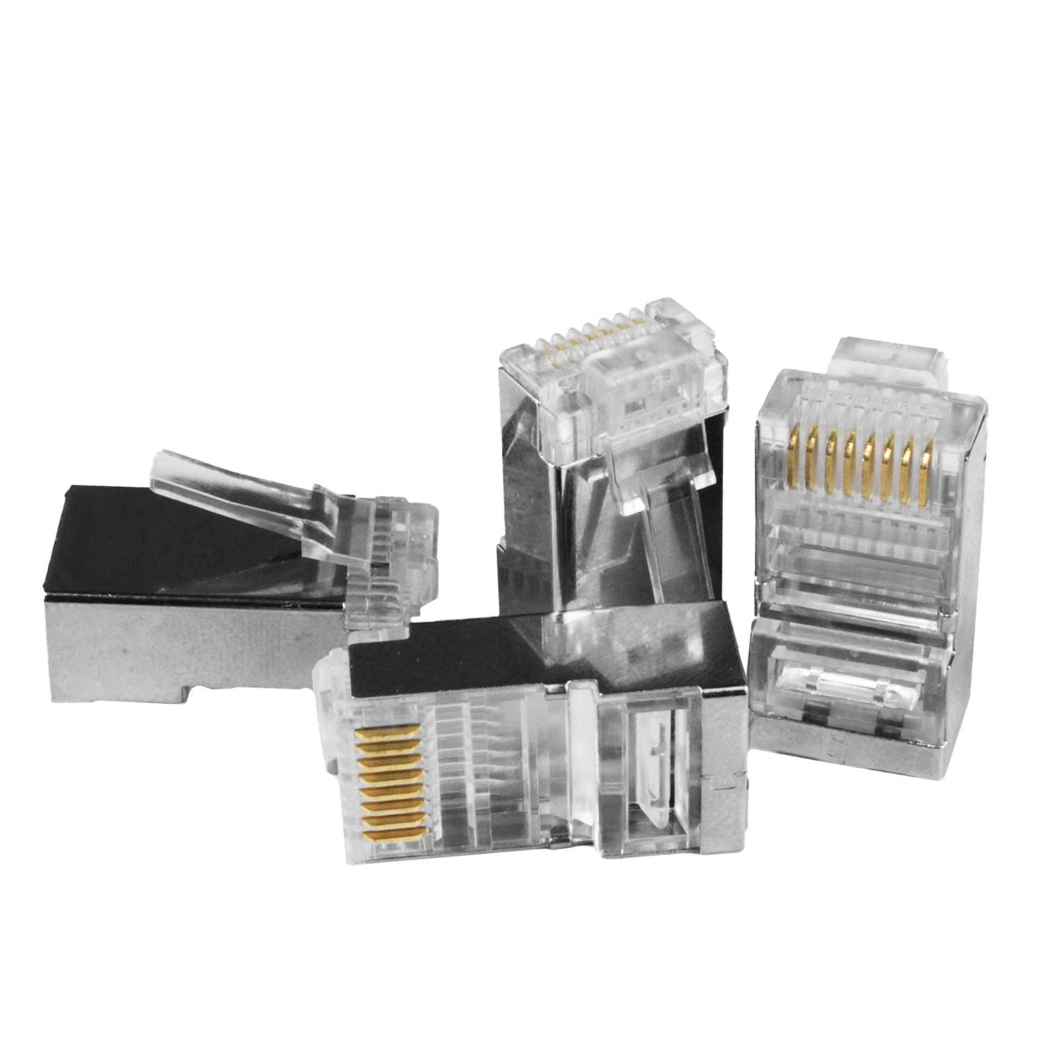 Imagem do produto Conector RJ45 Foxlux 8 Vias Cat5