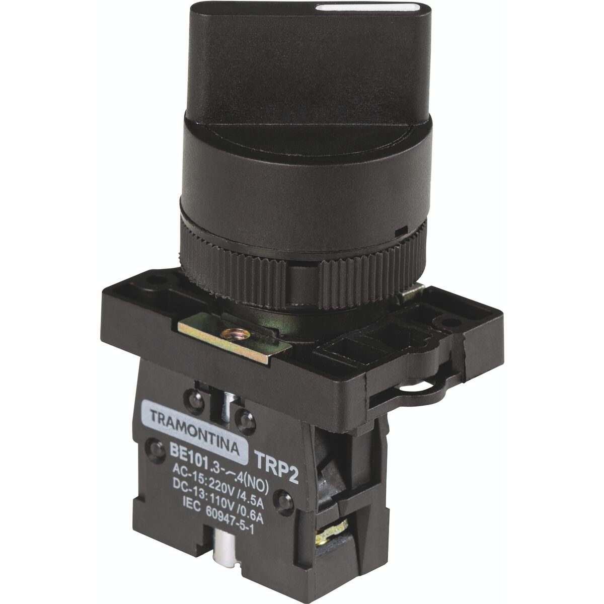 Imagem do produto Tramontina Botão Seletor TRP2-ED21 1NA 2 Posições com Base de Plástico