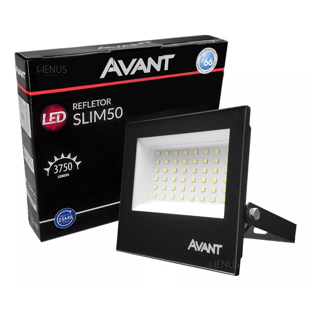 Imagem do produto Losch Refletor LED Slim 50W Branco Frio
