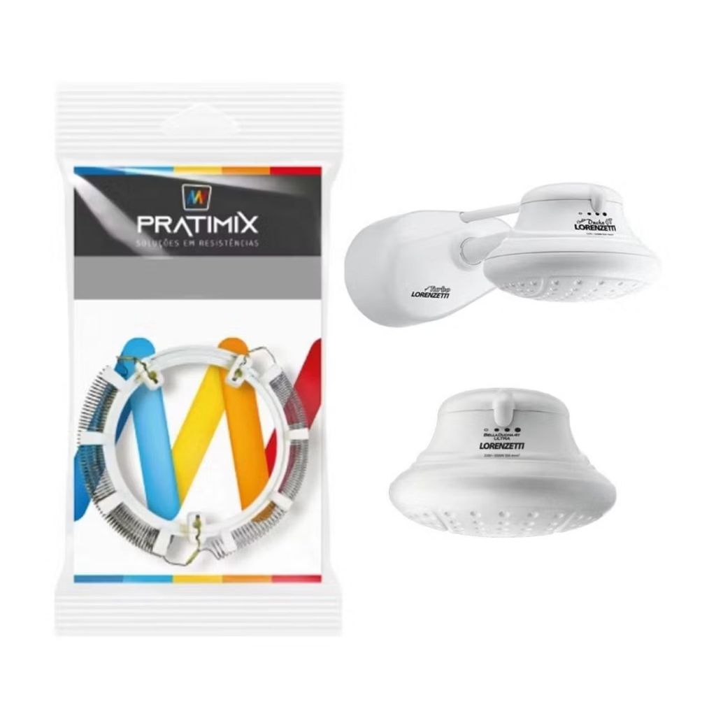 Imagem do produto Pratimix Resistência 127V 5500W Bella Ducha 4T Tipo L