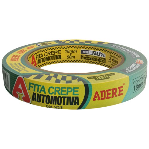 Imagem do produto Fita Crepe Profissional Pintura Automotiva Verde 18mm x 50m