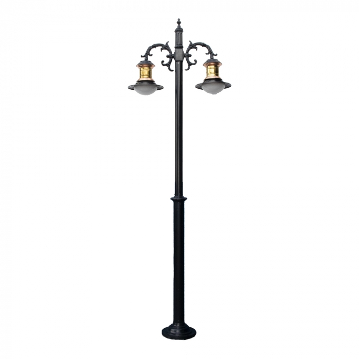 Imagem do produto Ideal Poste SP Antigo Duplo 1449/2 Preto