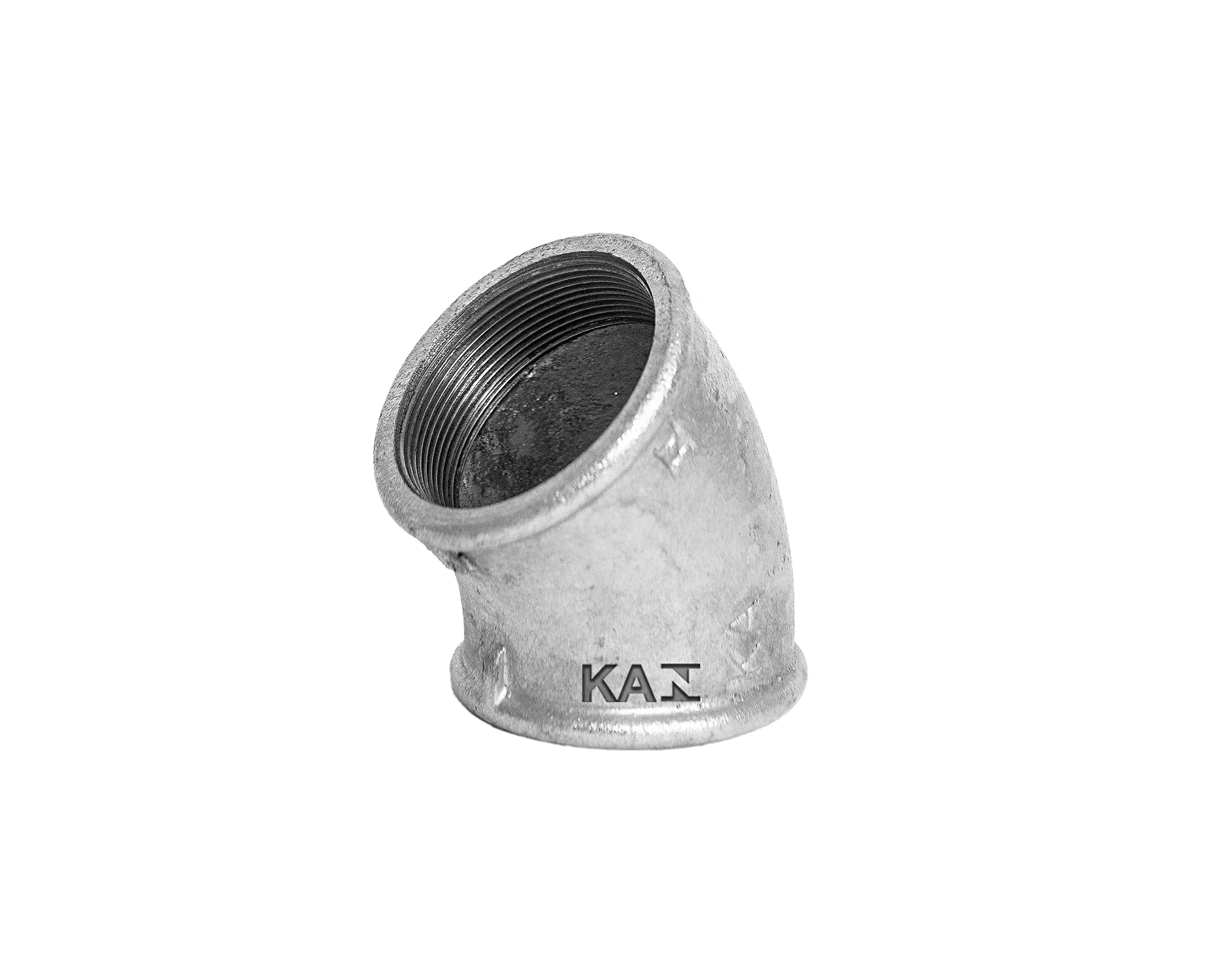Imagem do produto Cotovelo 45° Fêmea/Fêmea Remadi 1.1/4" Galvanizado