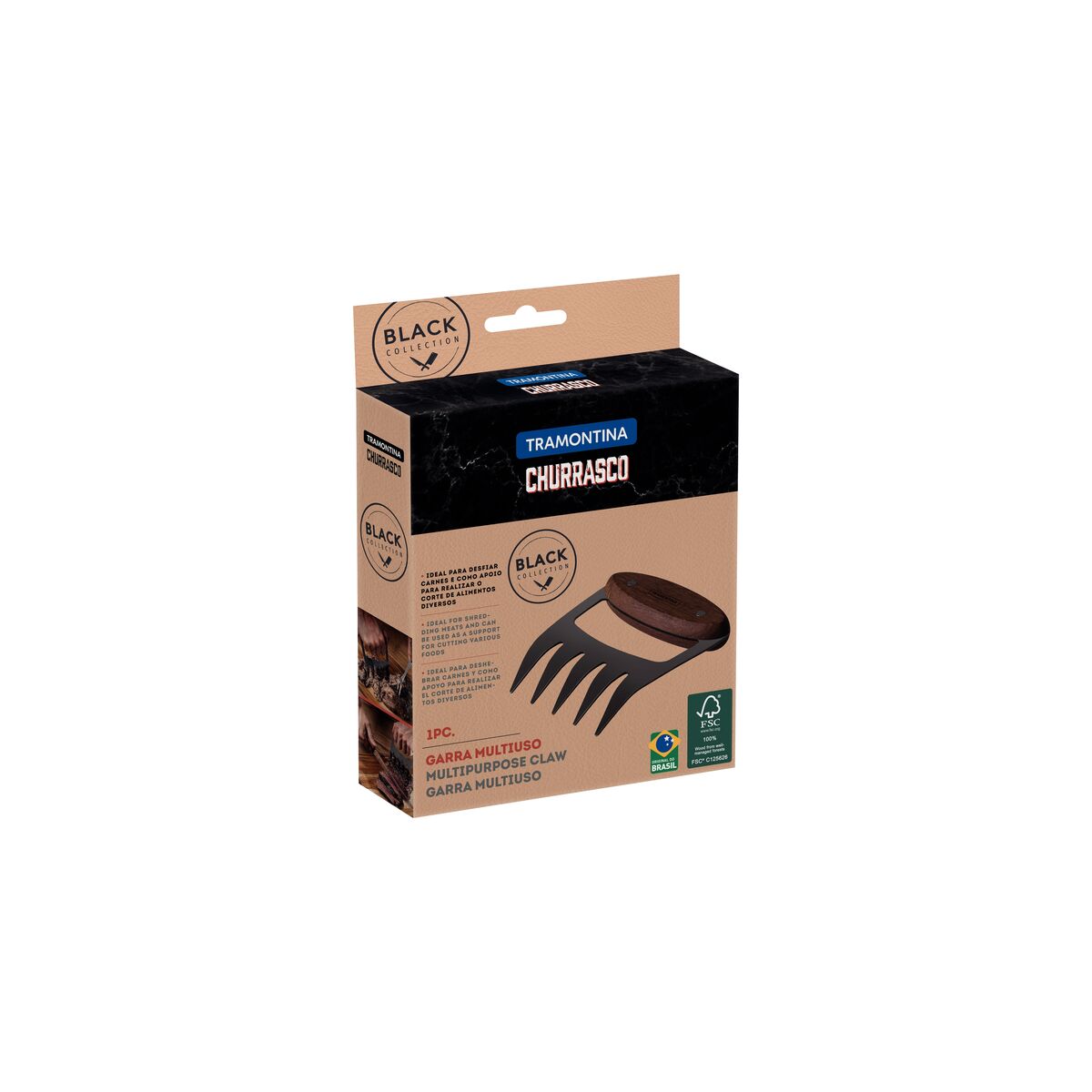 Imagem do produto Tramontina Garra para Carne Churrasco Black