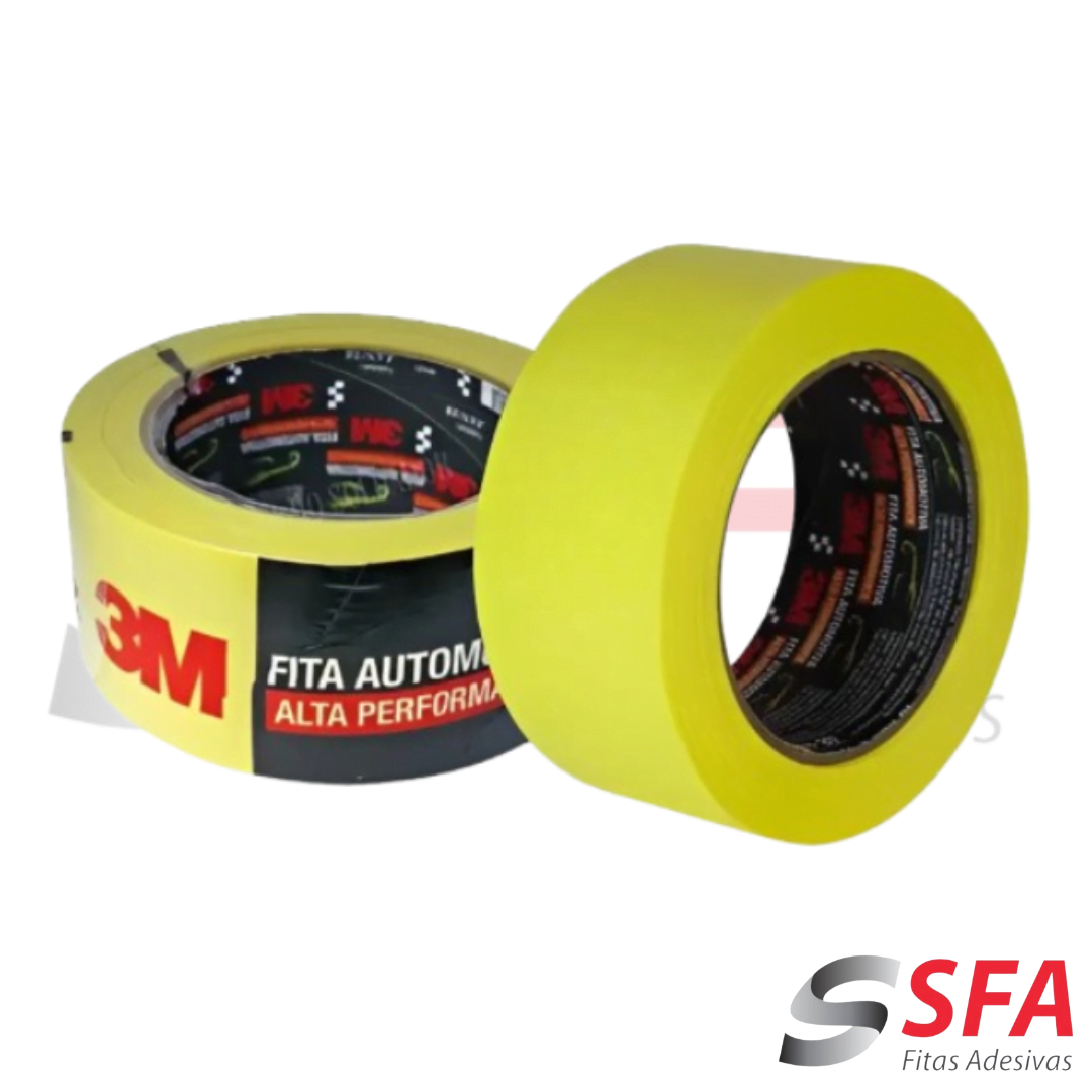 Imagem do produto 3M Fita Crepe Automotiva Amarela 48mm x 40m