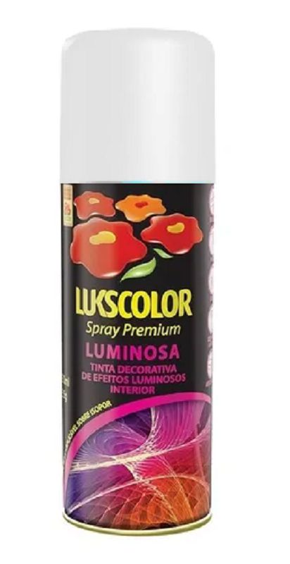 Imagem do produto Lukscolor Fundo Branco para Tinta Spray Luminosa 350ml