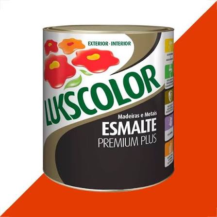 Imagem do produto Lukscolor Esmalte Sintético Premium Laranja 900ml