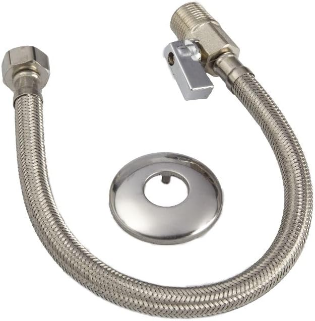 Imagem do produto Japi Engate Flexível Trançado Inox 1/2 x 40 cm com Registro