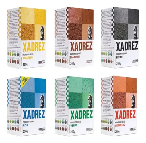 Imagem do produto Corante em Pó Xadrez Branco