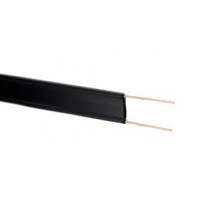 Imagem do produto Conect Brasil Fita TV Simples Preta (Cabo Tipo Fita para Antena)