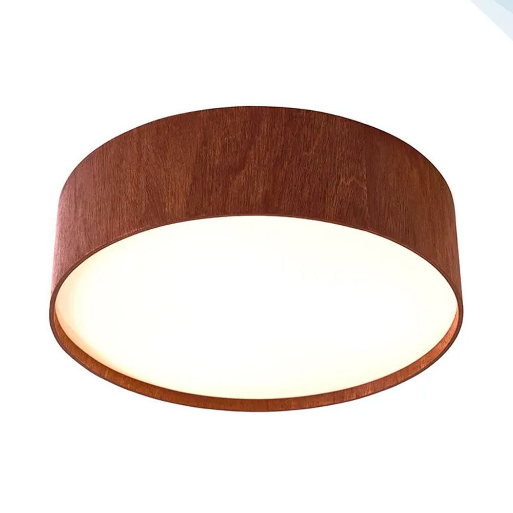 Imagem do produto Rioprelustres Plafon Imbuia 30x30cm 3 Lâmpadas E27