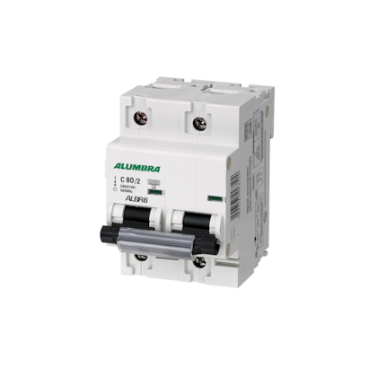 Imagem do produto Disjuntor Tripolar DIN Alumbra ALBR6 80A