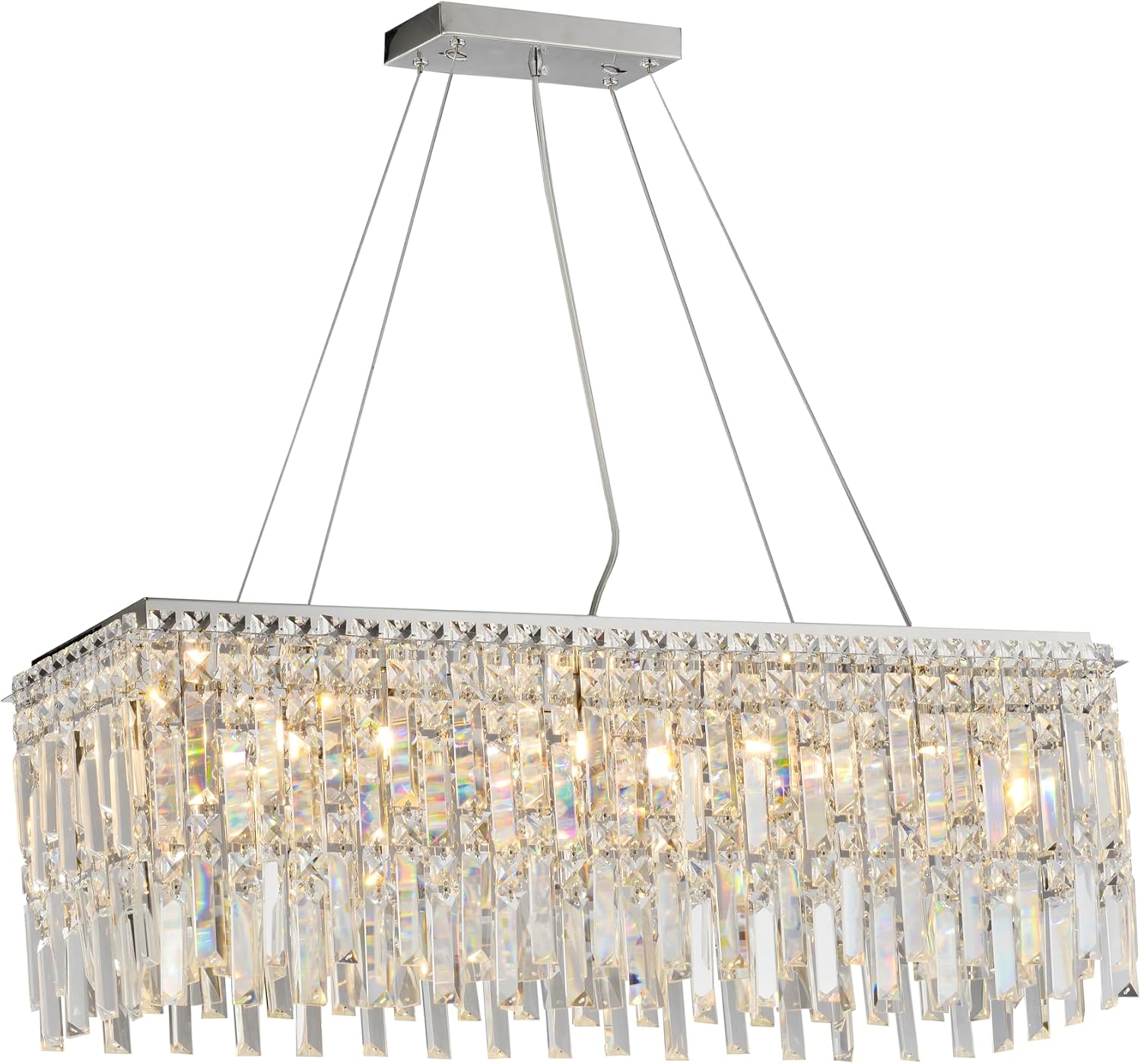 Imagem do produto Hevvy Pendente Amsterda 5 Lâmpadas Transparente SL-5647/L5