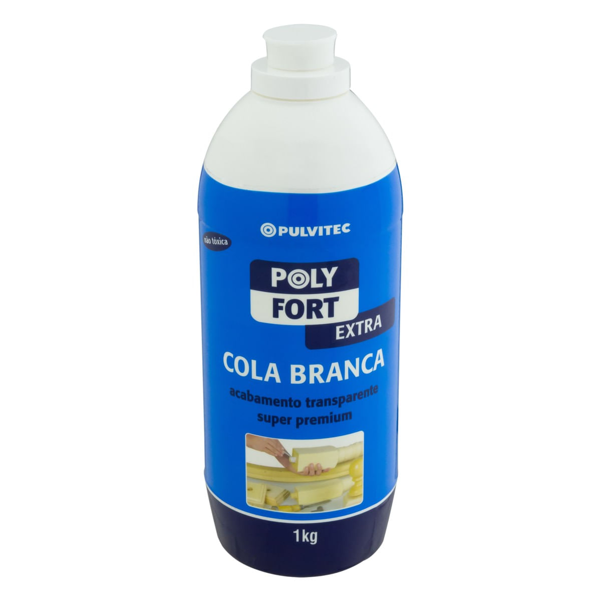 Imagem do produto Cola Branca Polyfort 1000g Pulvitec
