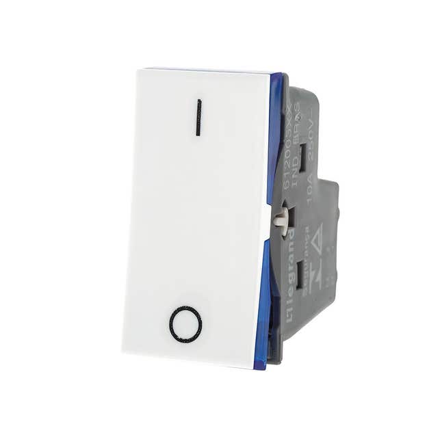 Imagem do produto Pial Plus Legrand Módulo de Interruptor Bipolar Simples 20A Branco 612005BC
