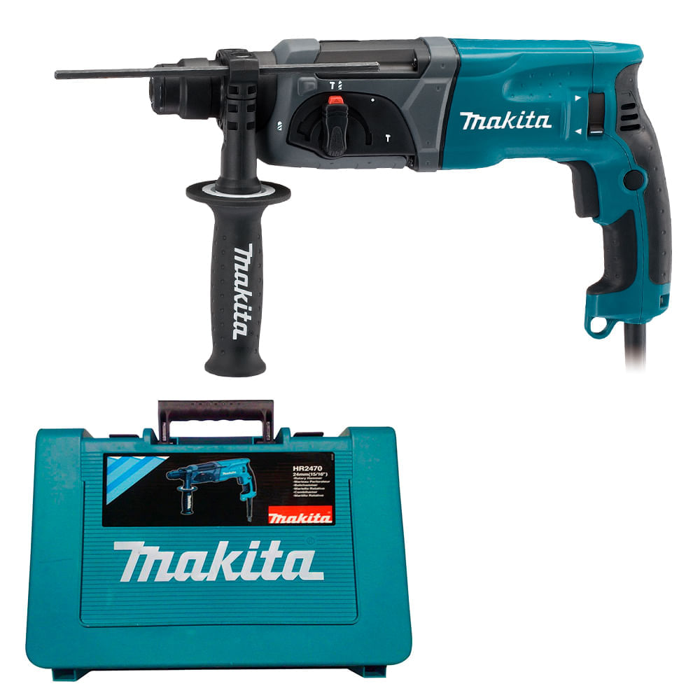 Imagem do produto Makita Martelete HR2470 110V com Maleta