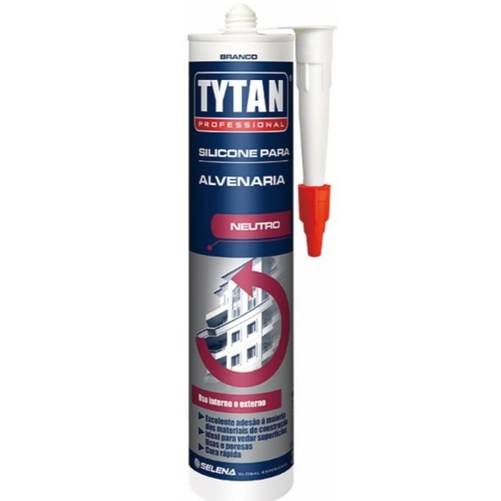 Imagem do produto Selena Cola Silicone Tytan Alvenaria Incolor 280 g
