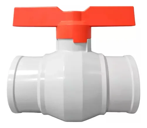 Imagem do produto Registro de Esfera PVC Branco Soldável 1"