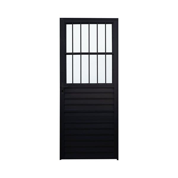Imagem do produto Atlantica Porta Social Fortline com Grade 2100 x 860 Preta Direita 81130