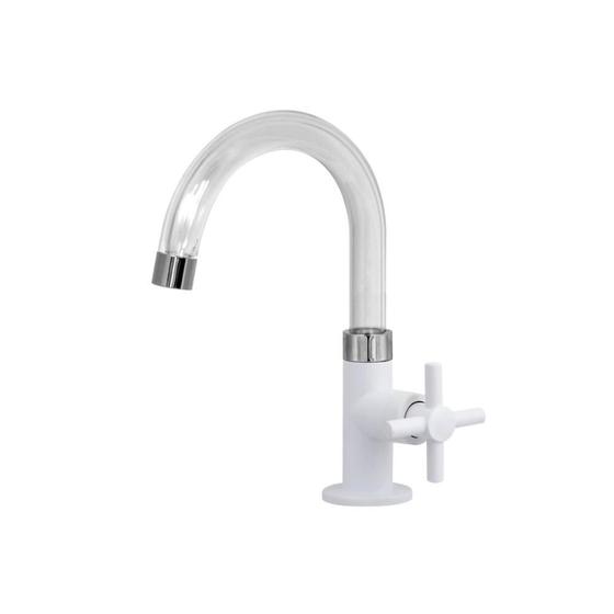 Imagem do produto Viqua Torneira de Mesa para Lavatório Fienza Cristal Branca