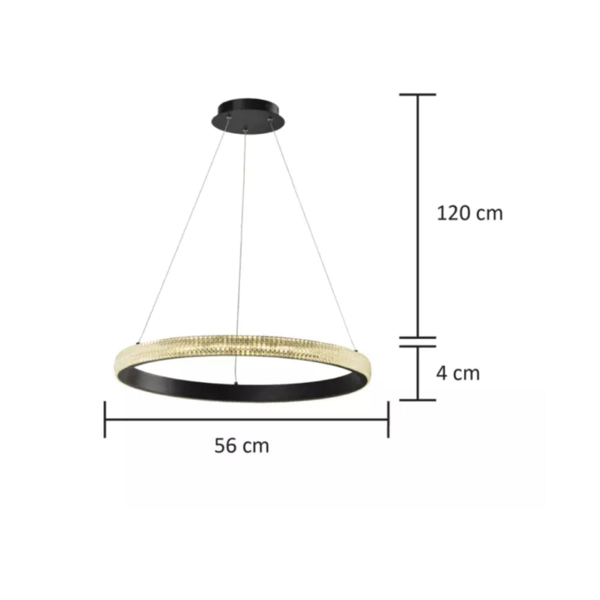 Imagem do produto Hevvy Pendente Saigon SL-5949L H1 Gold 3000K