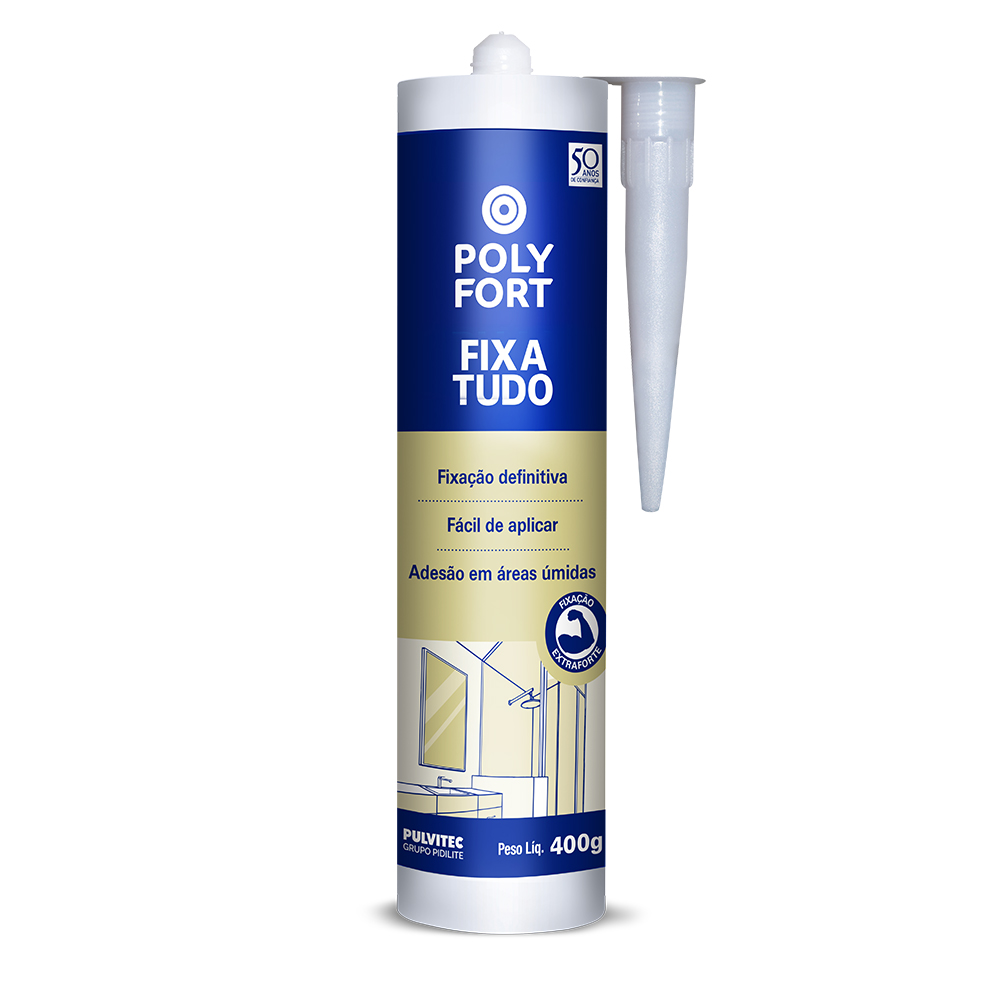 Imagem do produto Pulvitec Cola Fixa Tudo 400 g Polyfort