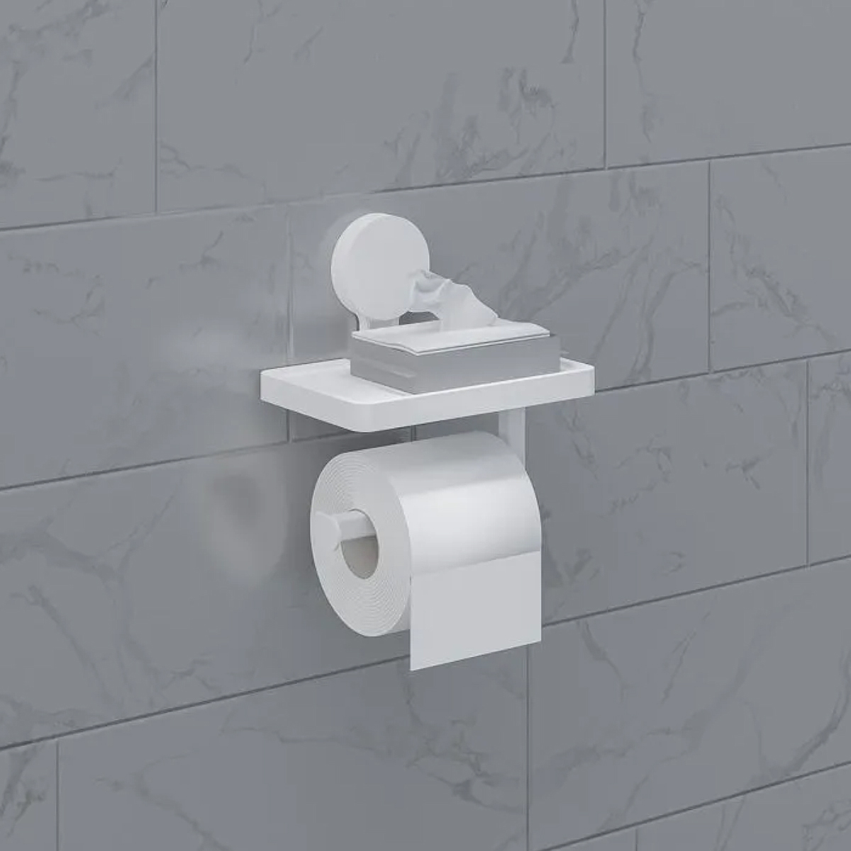 Imagem do produto Atlas Porta Papel Higiênico Primafer Branco