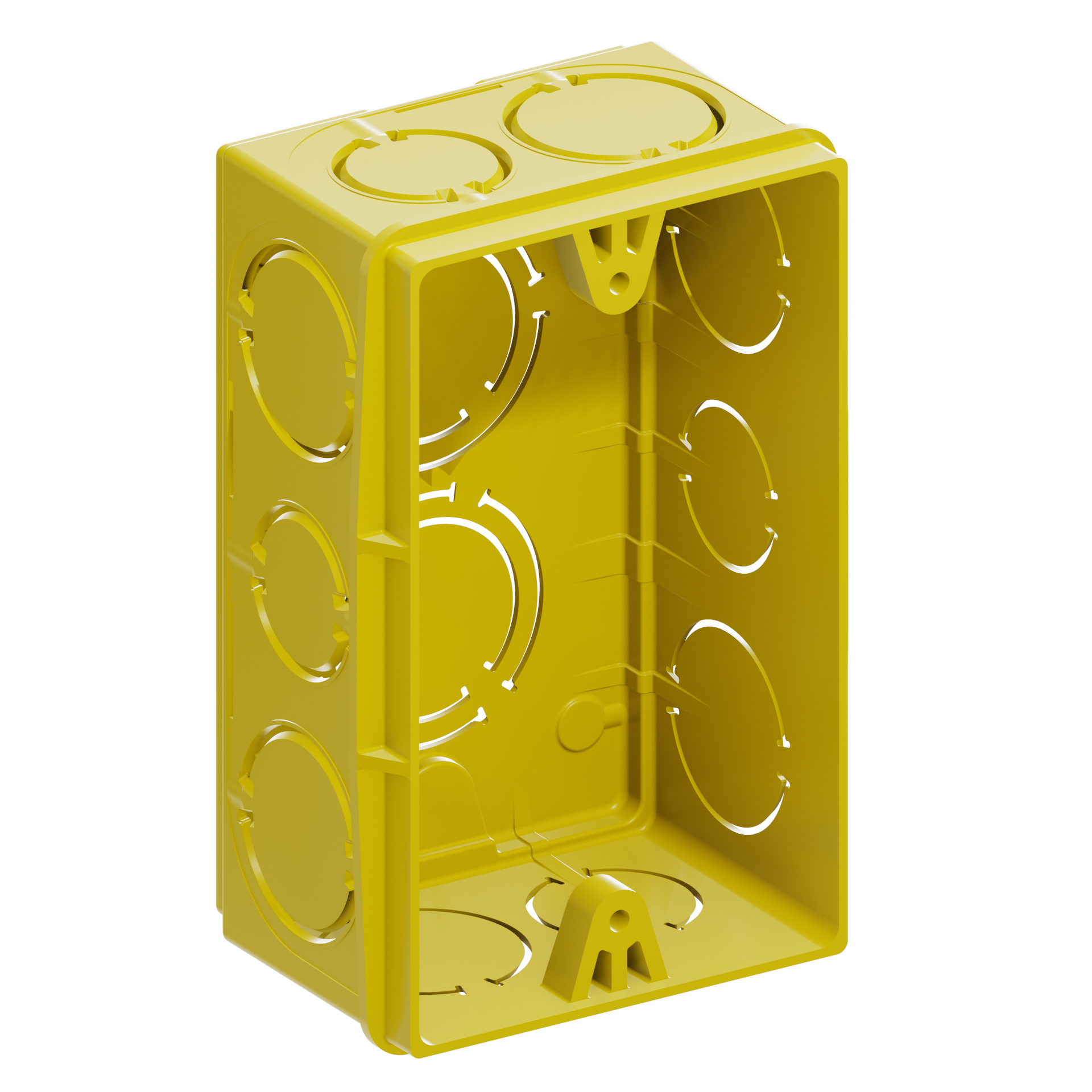 Imagem do produto Tigre Caixa de Luz PVC Retangular Amarela Tigreflex 4x2