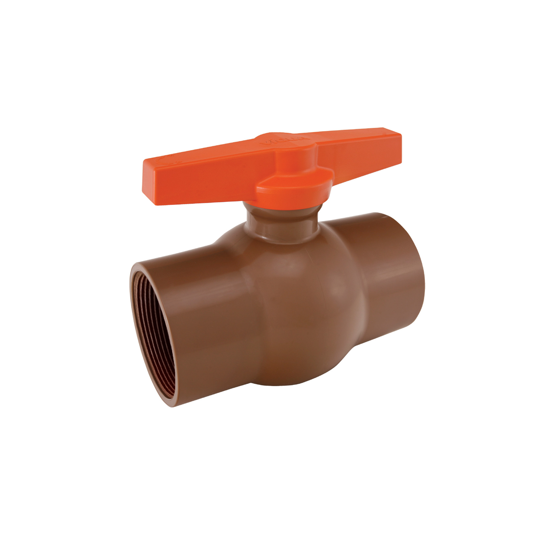 Imagem do produto Registro de Esfera Roscável Viqua 1/2" Marrom