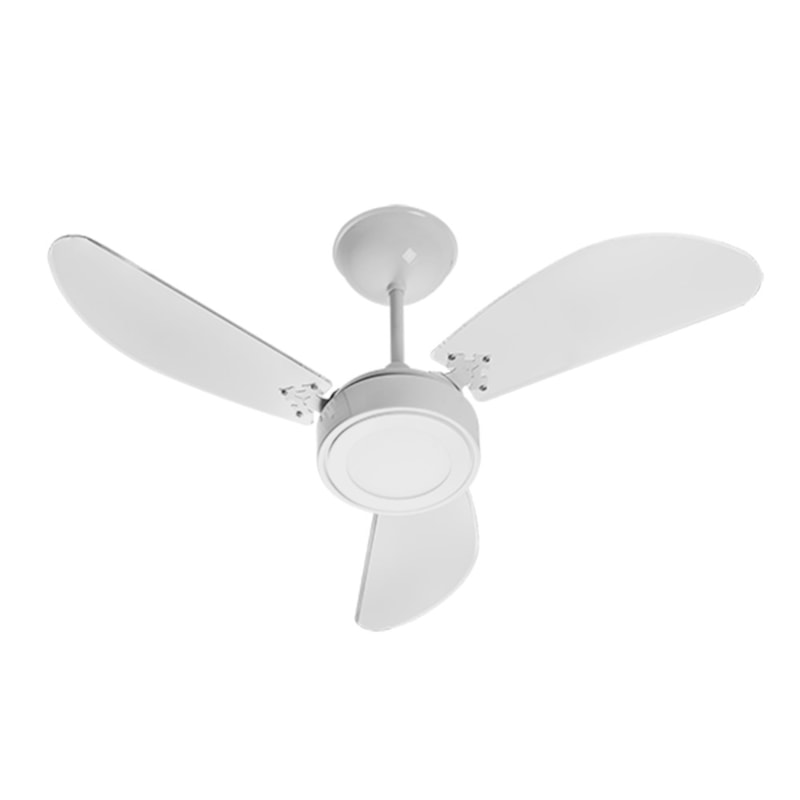 Imagem do produto Venti delta Ventilador de Teto New Light LED 3 Pás Laqueado 127V Branco - 38-3182