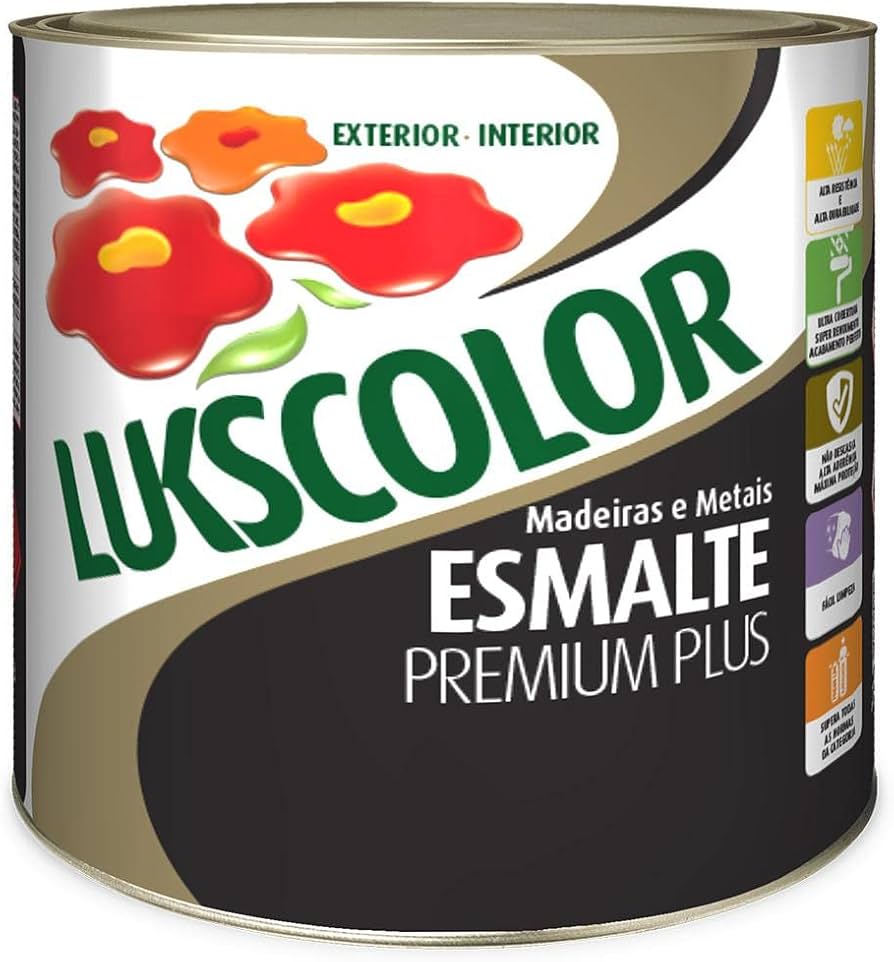 Imagem do produto Lukscolor Esmalte Sintético Premium Vermelho 225ml