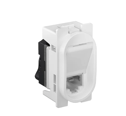 Imagem do produto Pial Legrand Módulo Tomada de Transmissão de Dados RJ45 Categoria 6 Nereya Branco