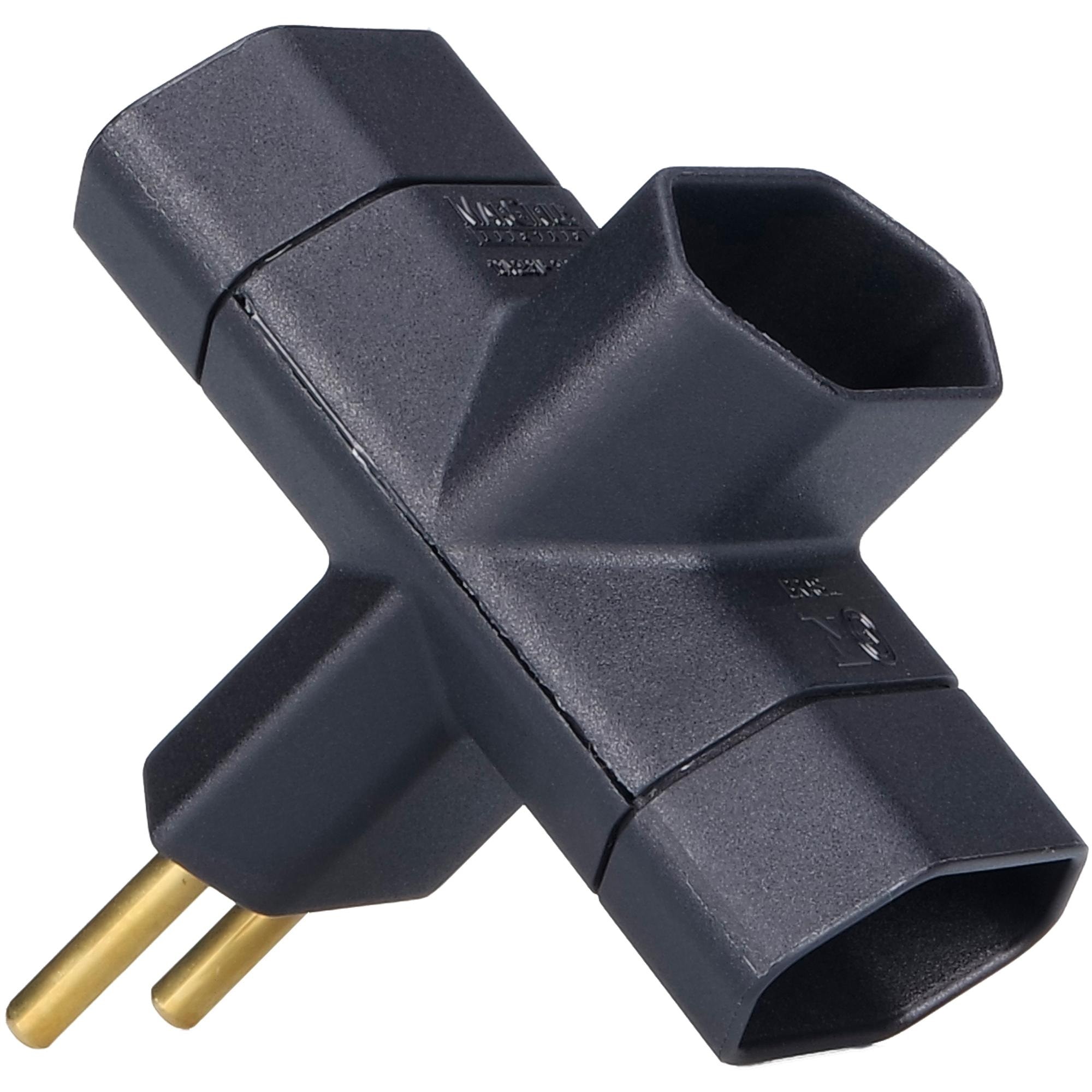 Imagem do produto Pino Adaptador 2P+T Preto Margirius