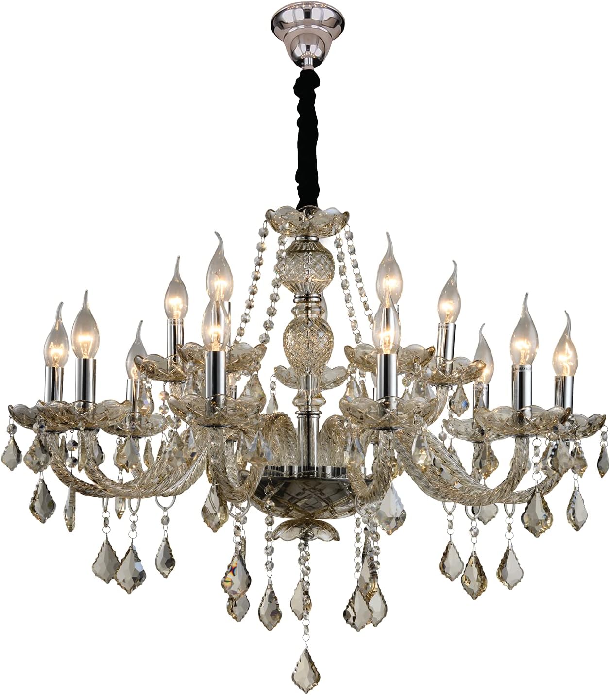 Imagem do produto Hevvy Lustre Champagne SL-9840/H15 CHP