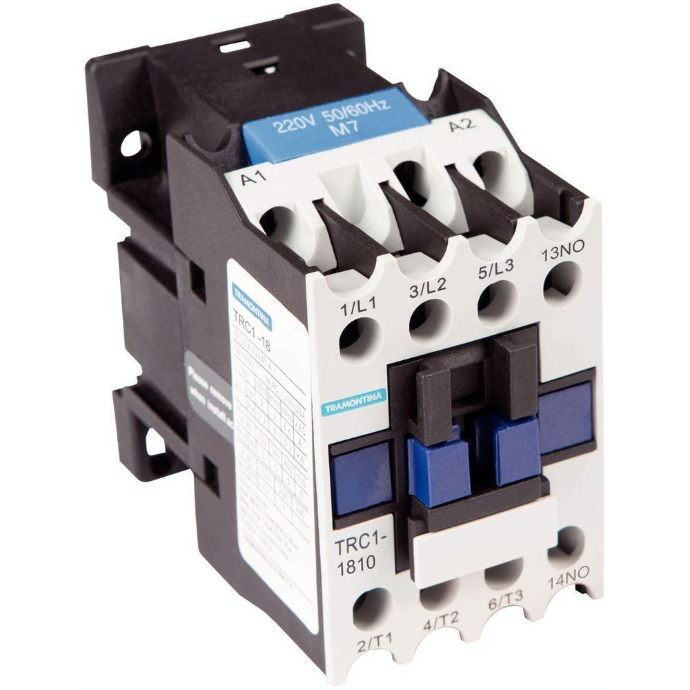 Imagem do produto Tramontina Contator Tripolar 18A 1NA TRC1-1810