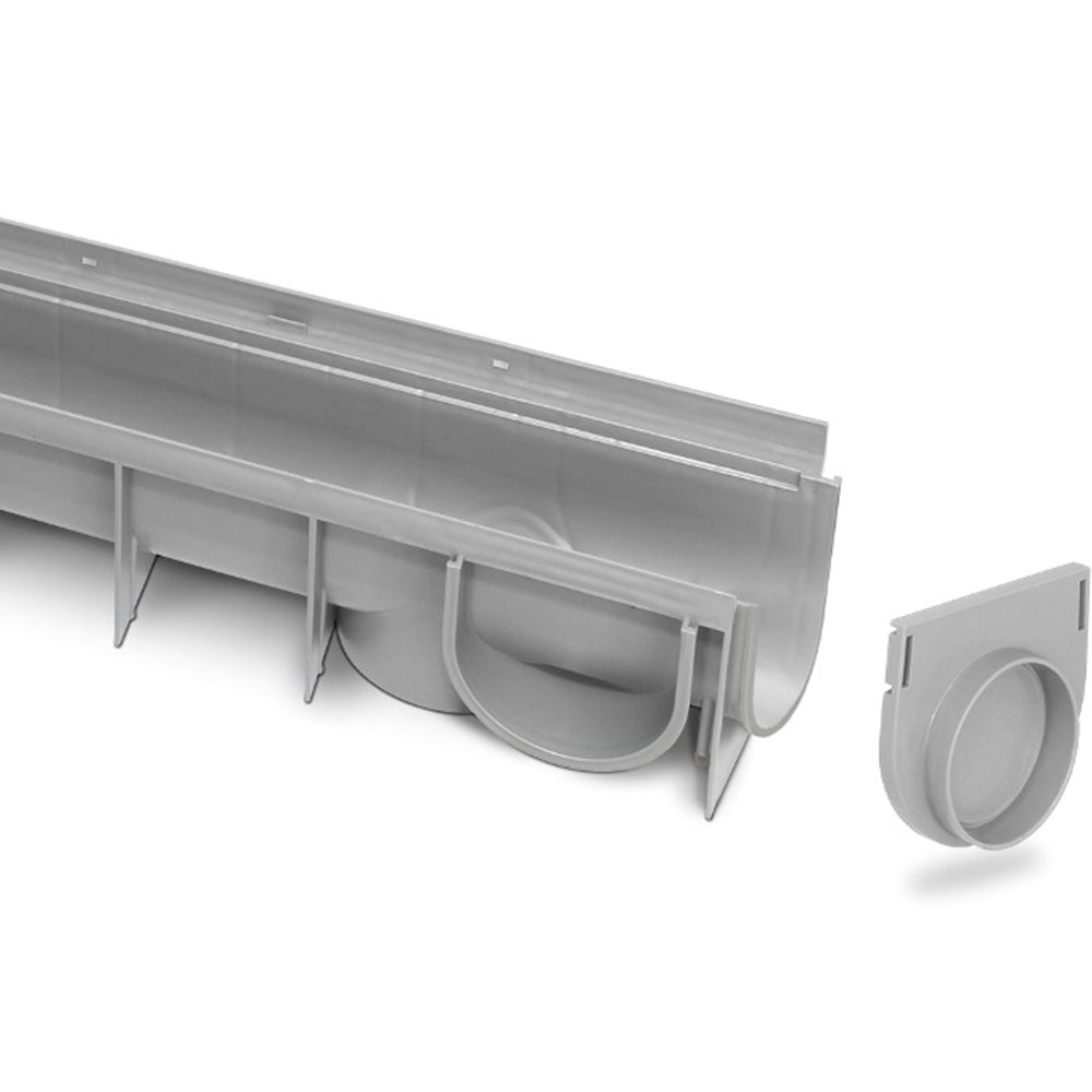Imagem do produto Mkf Calha de Piso 15x100 ABS Saída Reta