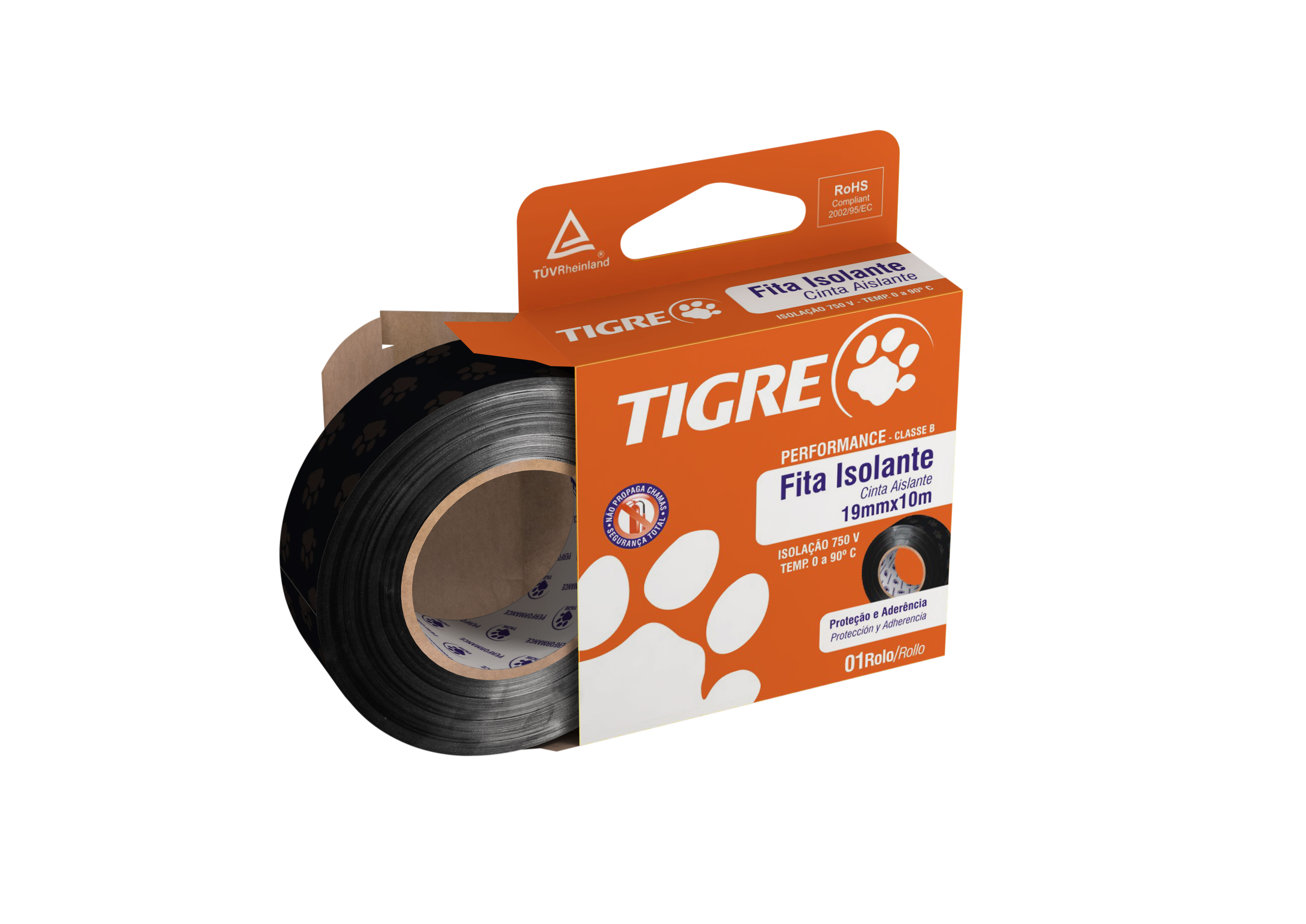 Imagem do produto Tigre Fita Isolante Performance 19mm x 10m