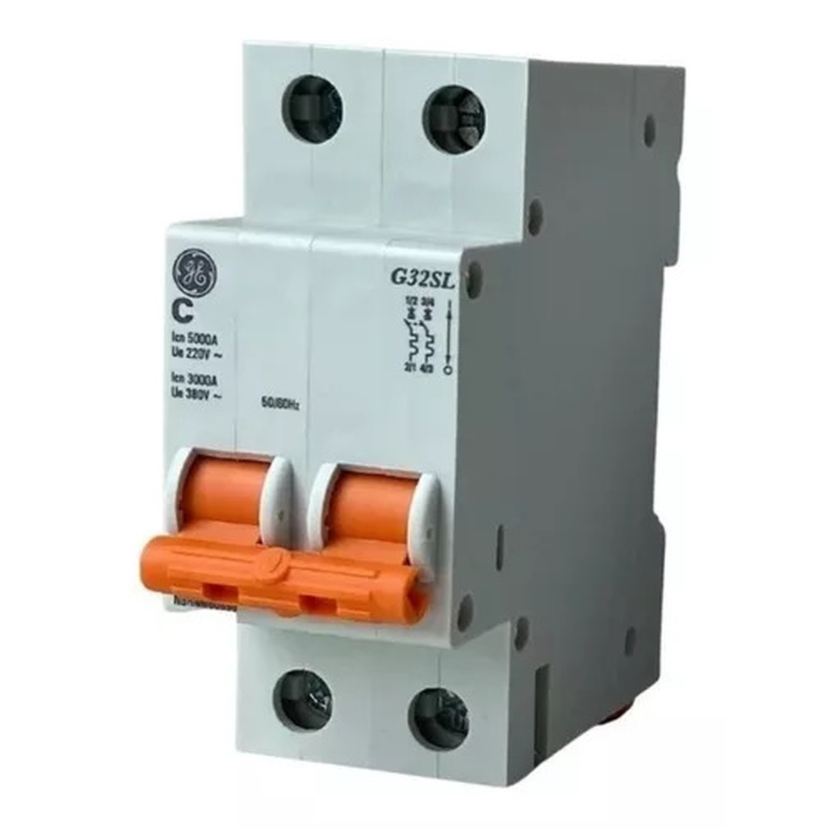 Imagem do produto Guepar Disjuntor DIN Bipolar 10A